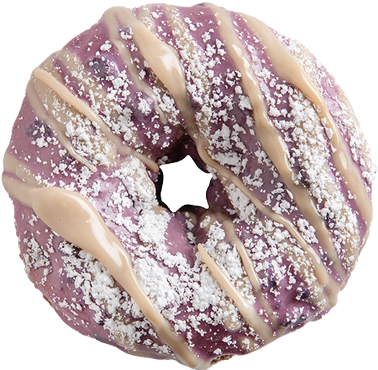 Try Our Seasonal Blueberry Pancake Donut!